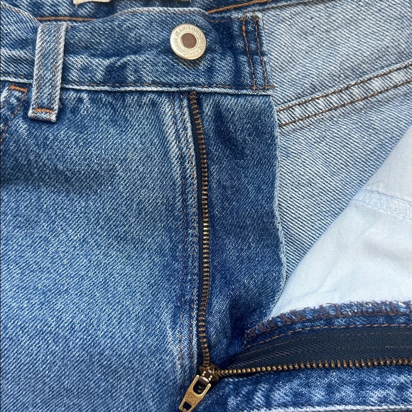 Vintage LONDONJEAN High Rise Blue Denim Medium Wash Shorts Size 8 - Picture 3 of 8